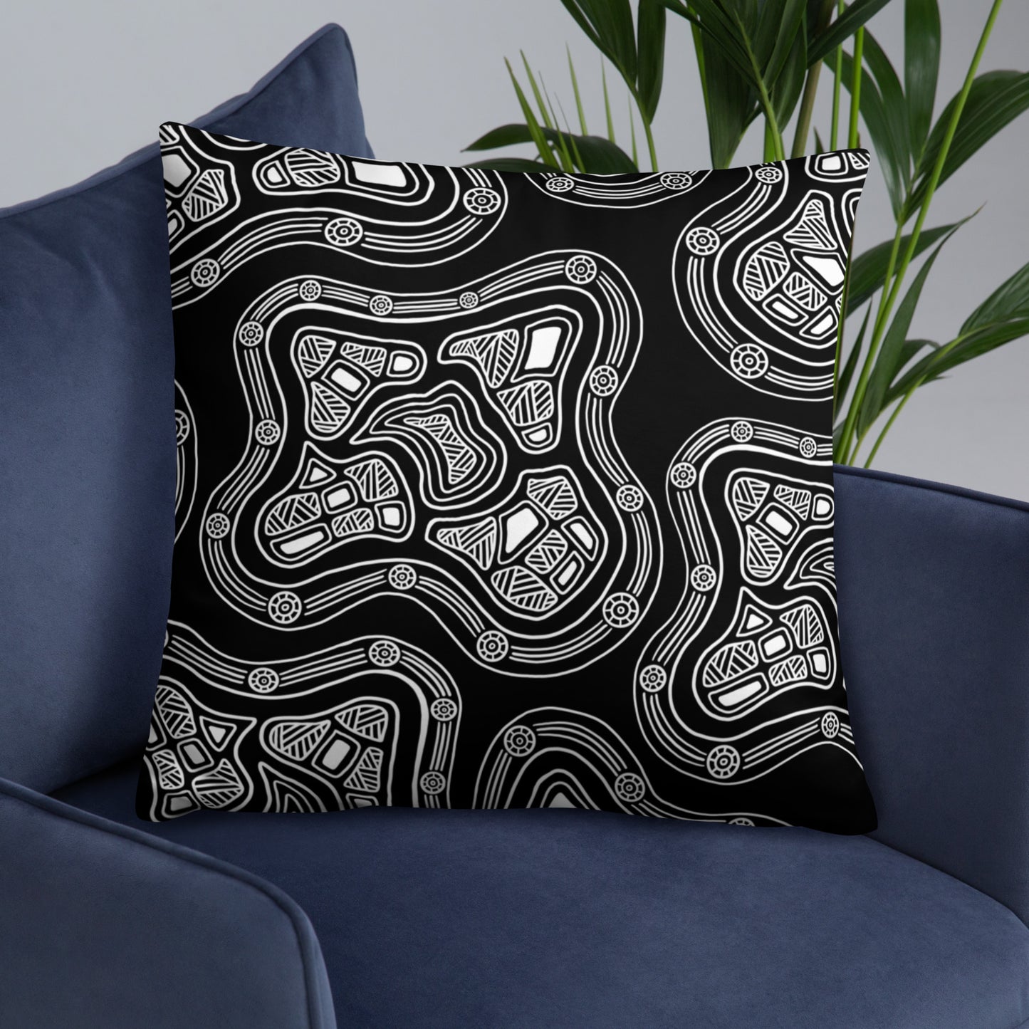 Black & White Pillow