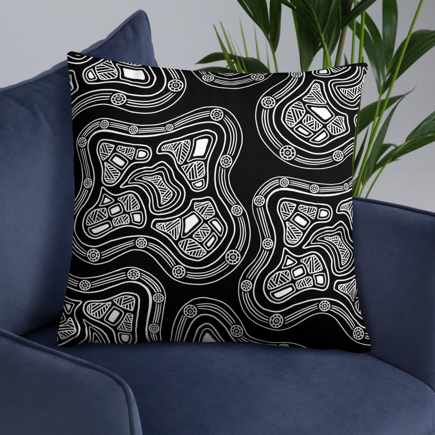 Black & White Pillow