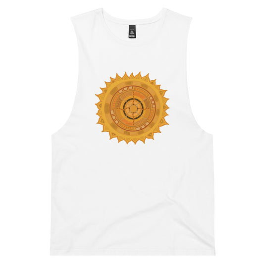 Nganang Men’s Drop Arm Tank Top