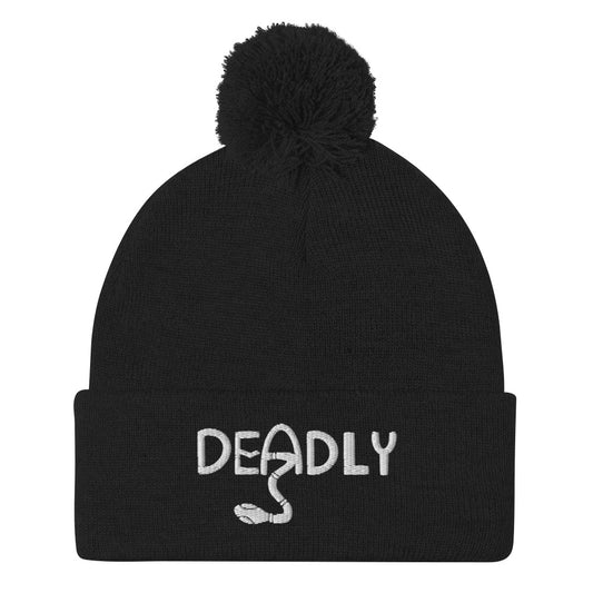 Deadly Pom-Pom Beanie