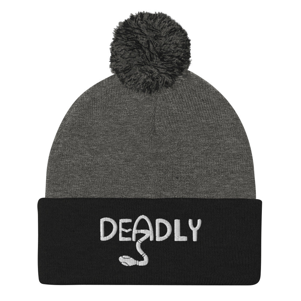 Deadly Pom-Pom Beanie