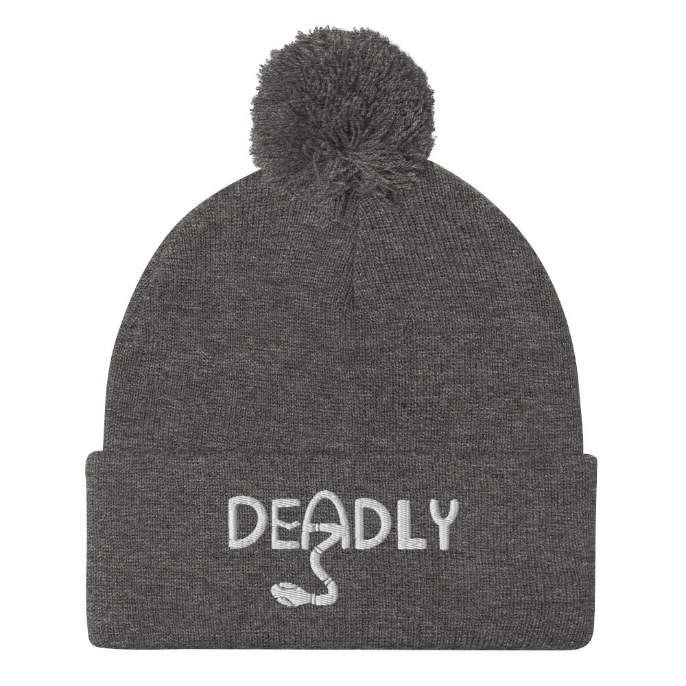 Deadly Pom-Pom Beanie