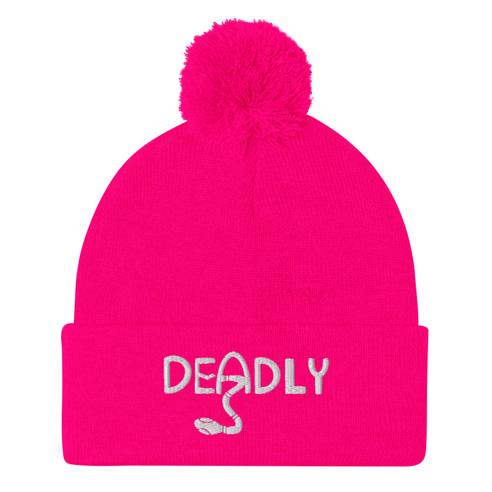 Deadly Pom-Pom Beanie