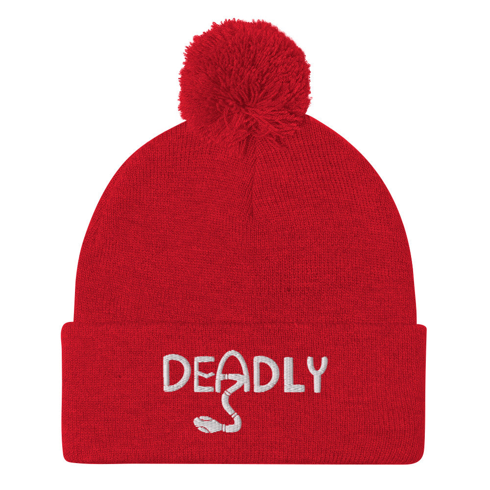 Deadly Pom-Pom Beanie