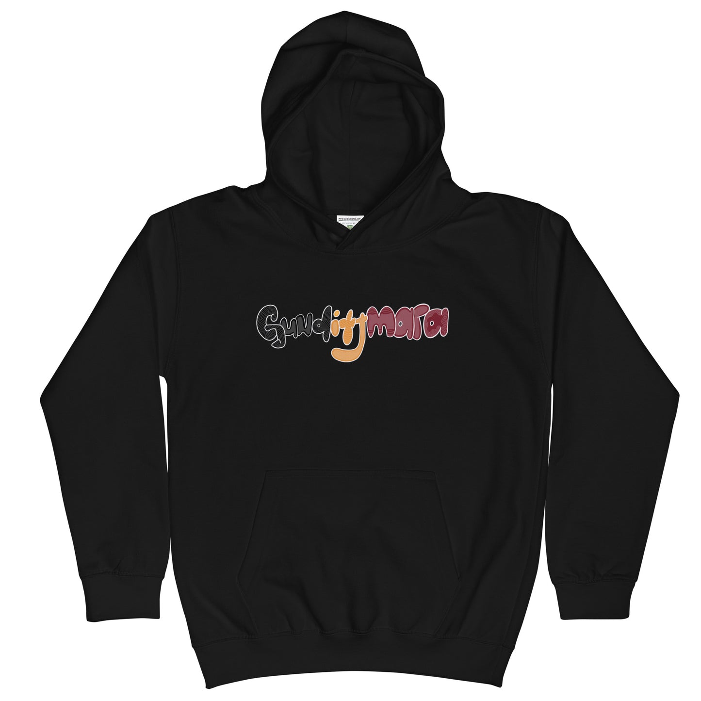 Gunditjmara Kid's Hoodie (Graffiti Style)