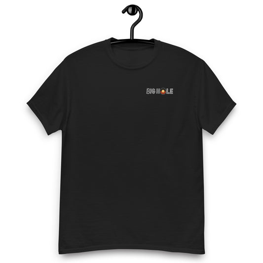 Big Hole Plus Size Men's T-Shirt (Small Design)